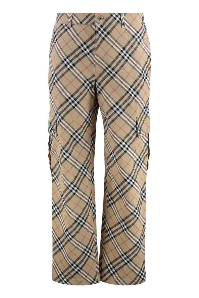 linen and cotton trousers by Selfnex