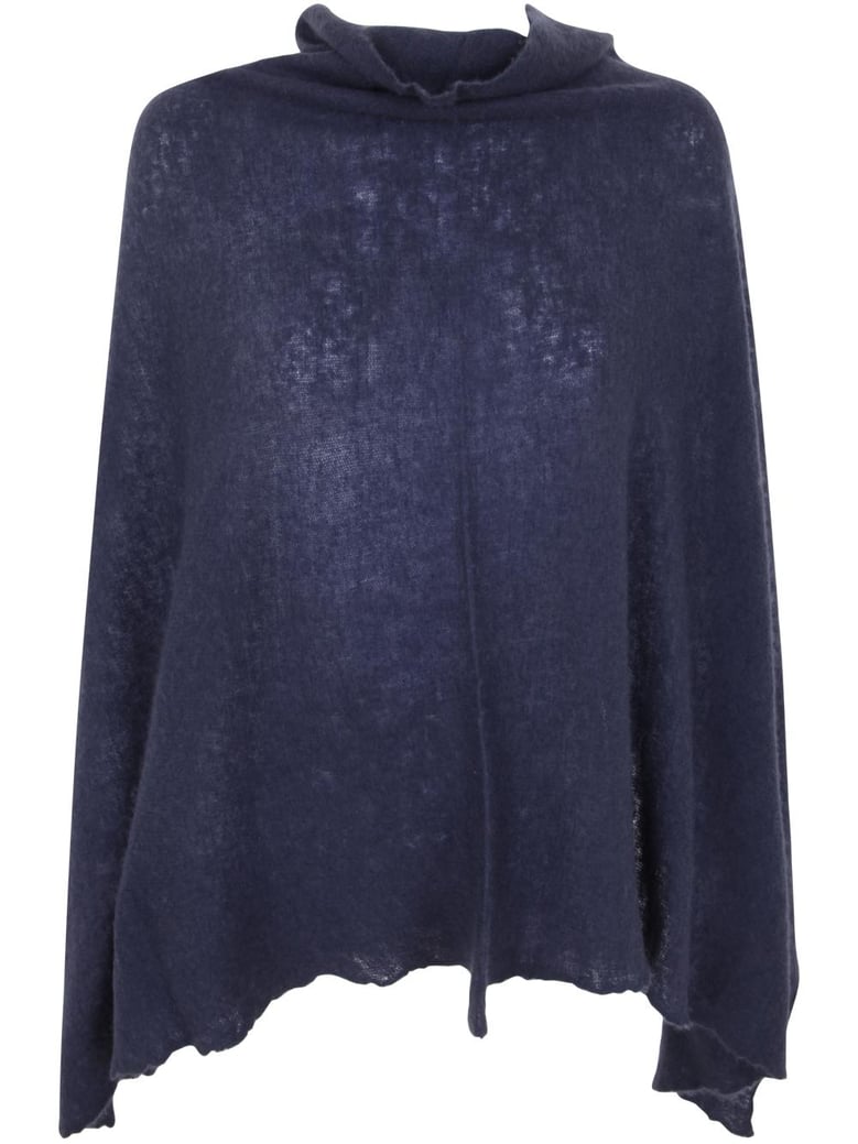 open knitted poncho by Selfnex