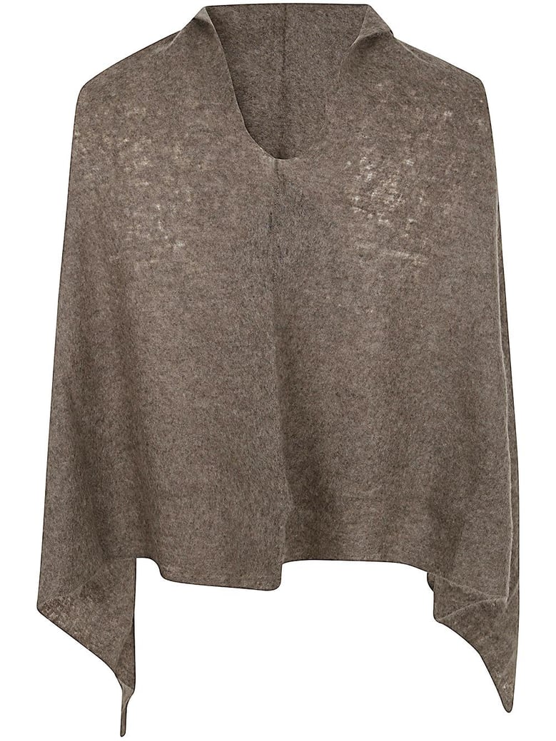 open knitted poncho by Selfnex