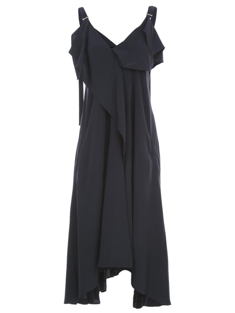 u a line flare dress w/strap by Selfnex