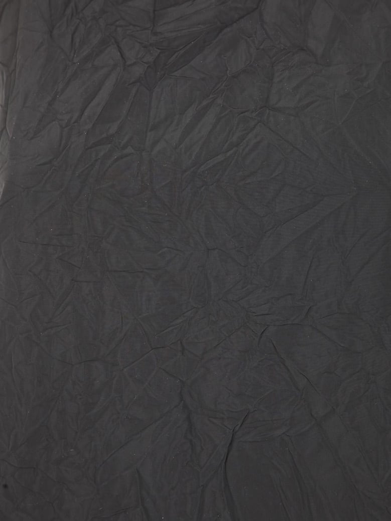 marionetta crinkled opaque taffeta long dress by Selfnex