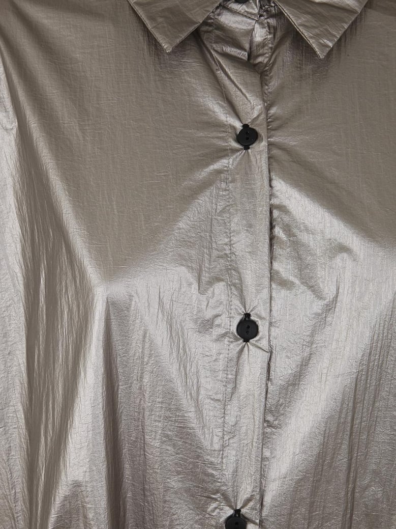 wrap choc parachute shirt by Selfnex
