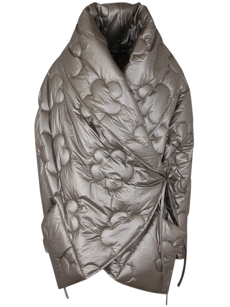 padded wrap choc oversized fluffy hug by Selfnex