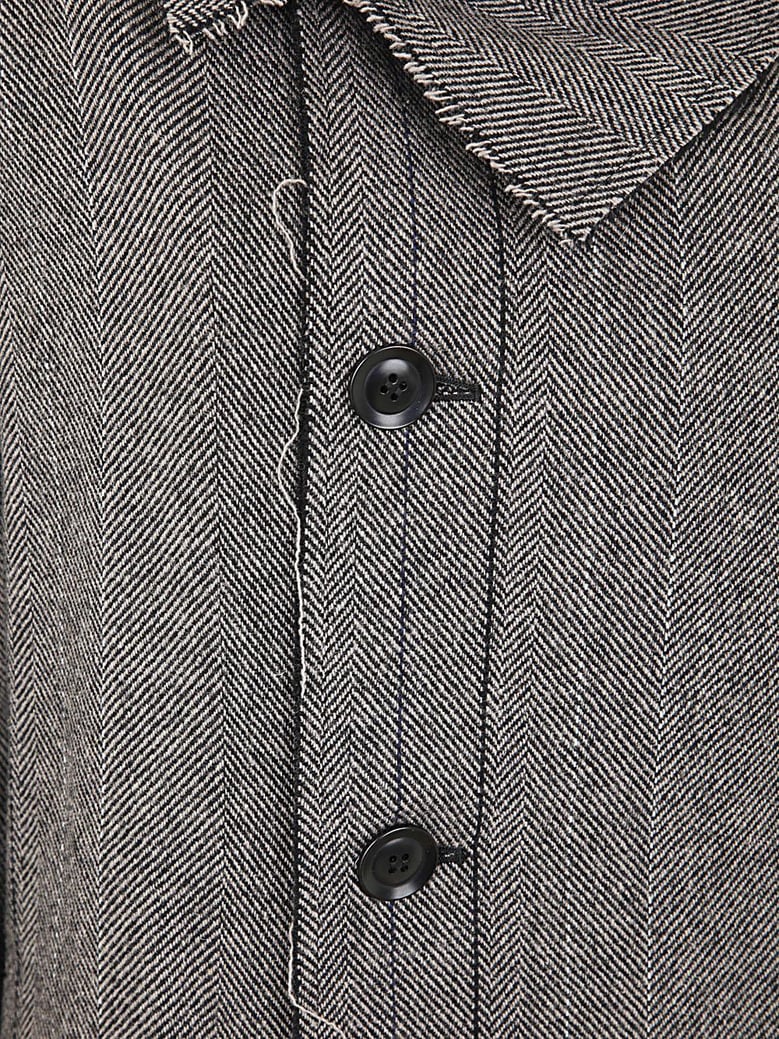 left front plush coat by Selfnex