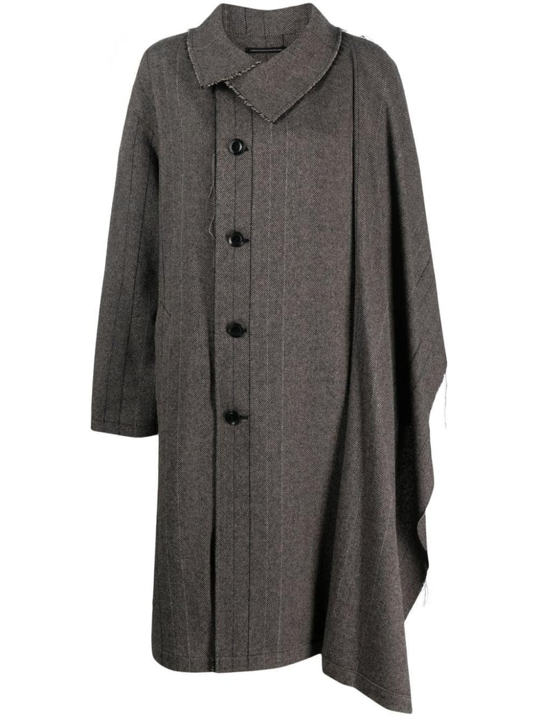 left front plush coat by Selfnex