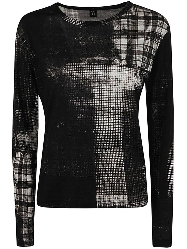 round neck long sleeve t by Selfnex