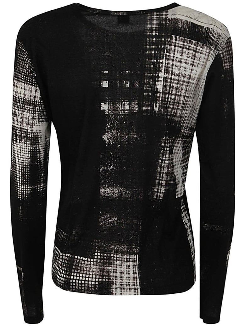 round neck long sleeve t by Selfnex