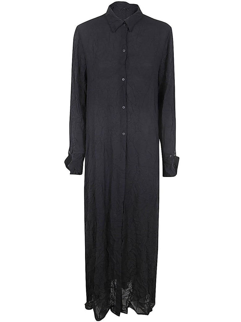 new roomy fit parachute long shirt by Selfnex