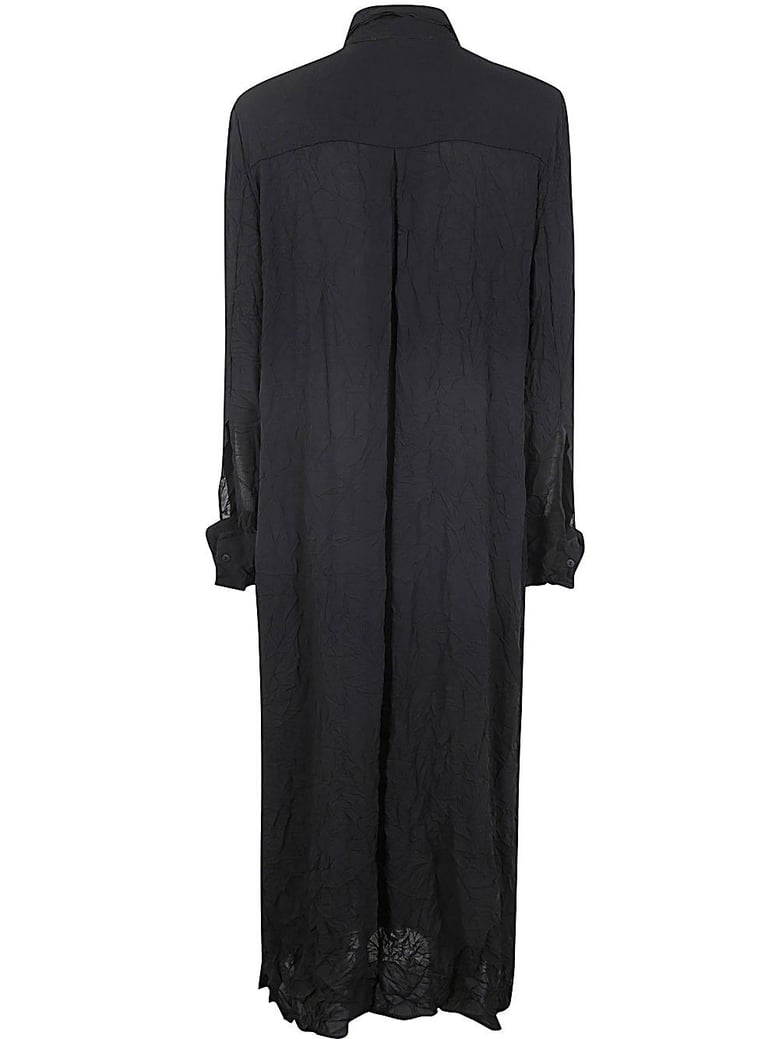 new roomy fit parachute long shirt by Selfnex