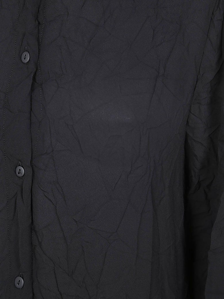 new roomy fit parachute long shirt by Selfnex