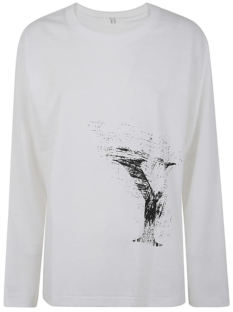 round neck long sleeve t b by Selfnex