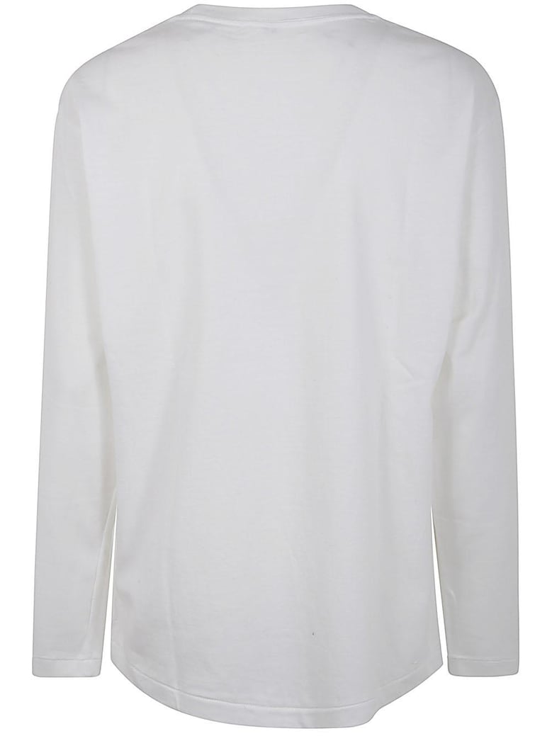 round neck long sleeve t b by Selfnex