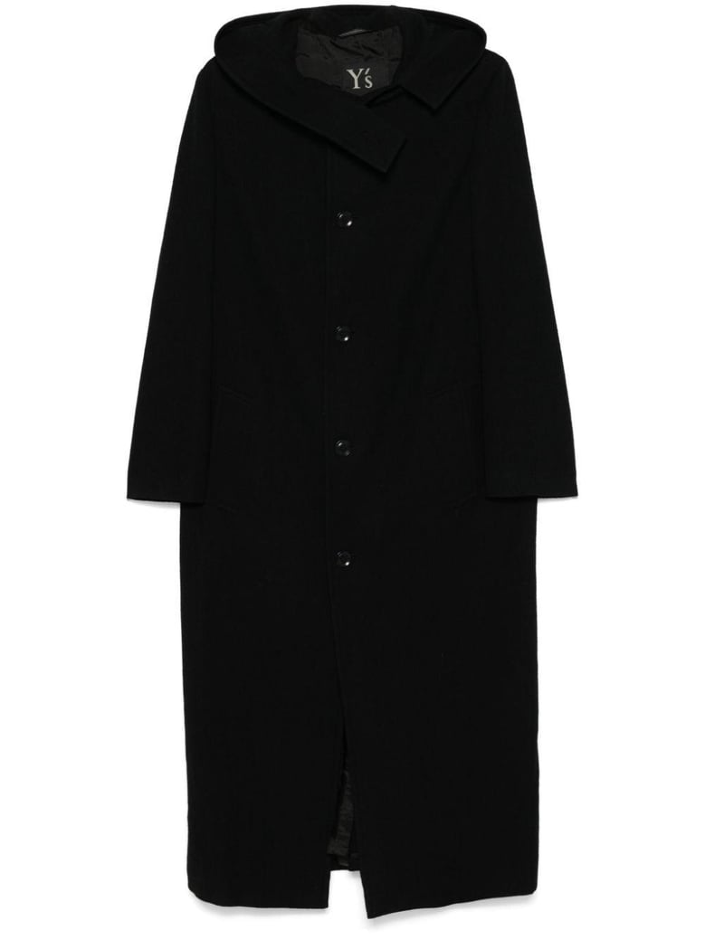 u-long c w/ hoodie coat by Selfnex