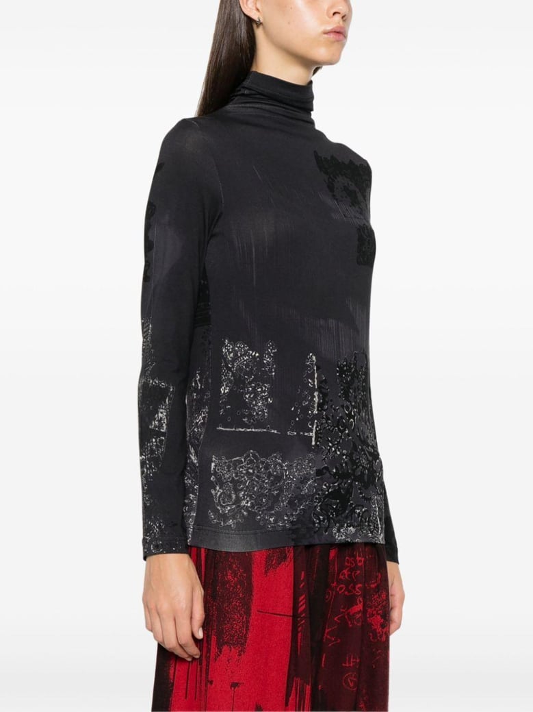 high neck long sleeve by Selfnex