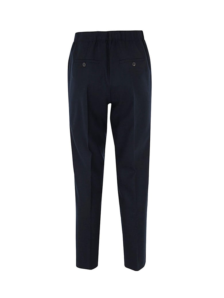 george bistretch elastic waist trouser by Selfnex
