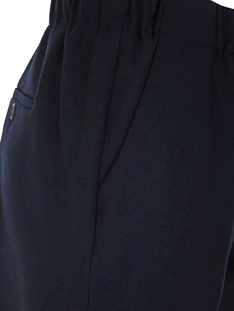 george bistretch elastic waist trouser by Selfnex