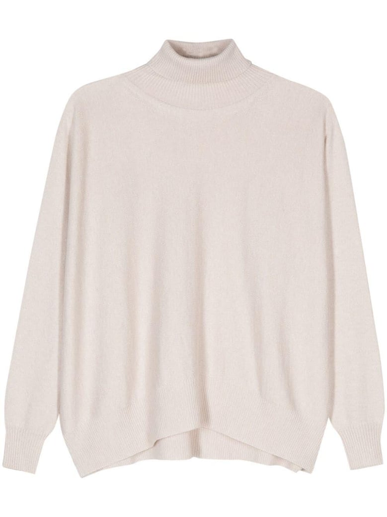 cashmere over turtleneck by Selfnex