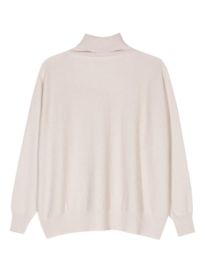 cashmere over turtleneck by Selfnex