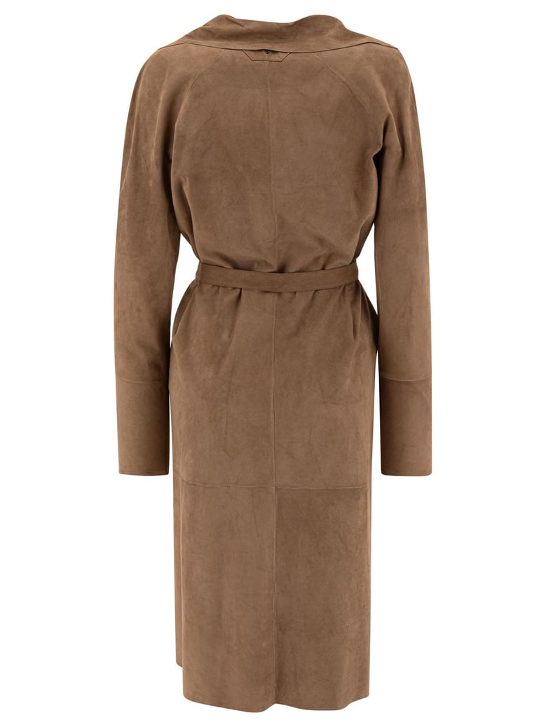 leather coat by Selfnex