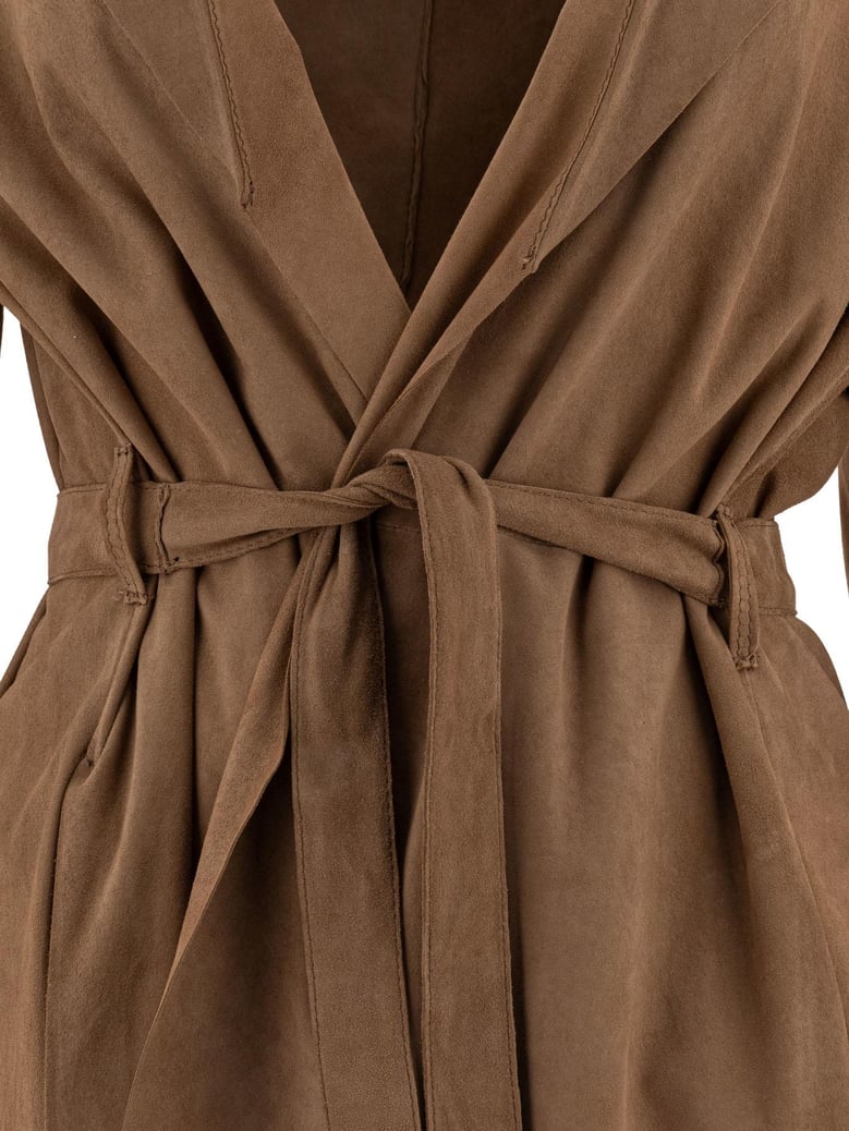leather coat by Selfnex