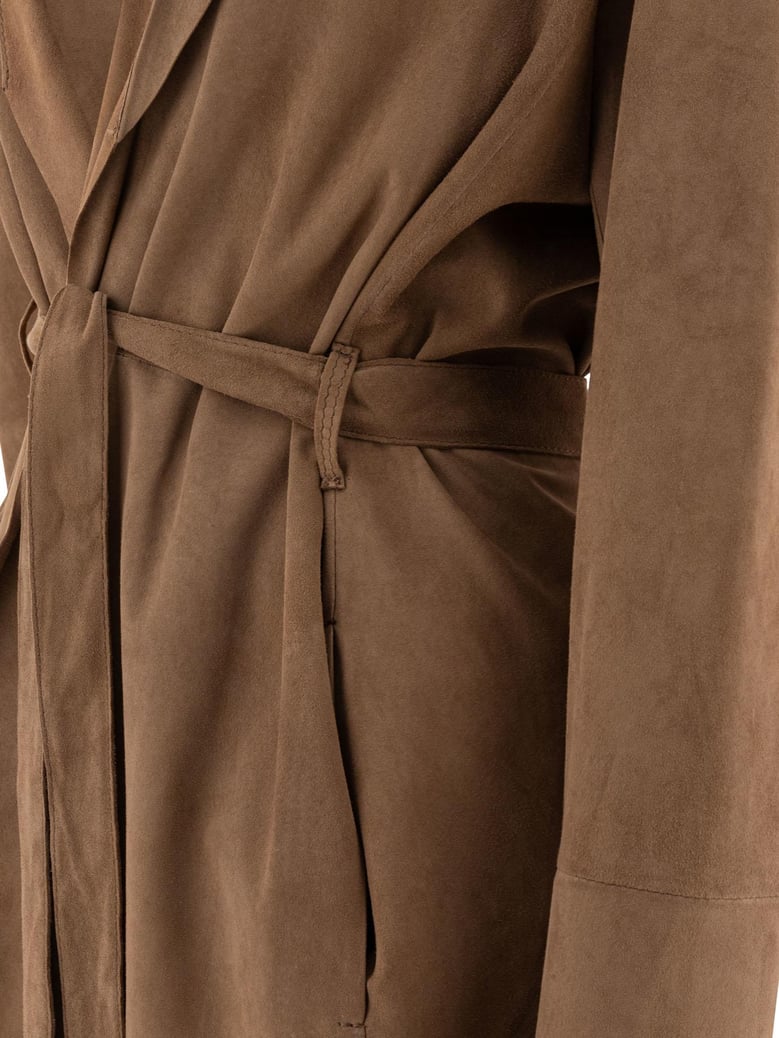 leather coat by Selfnex