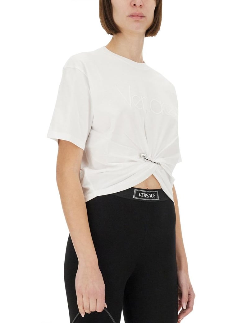 logo cotton t-shirt by Selfnex
