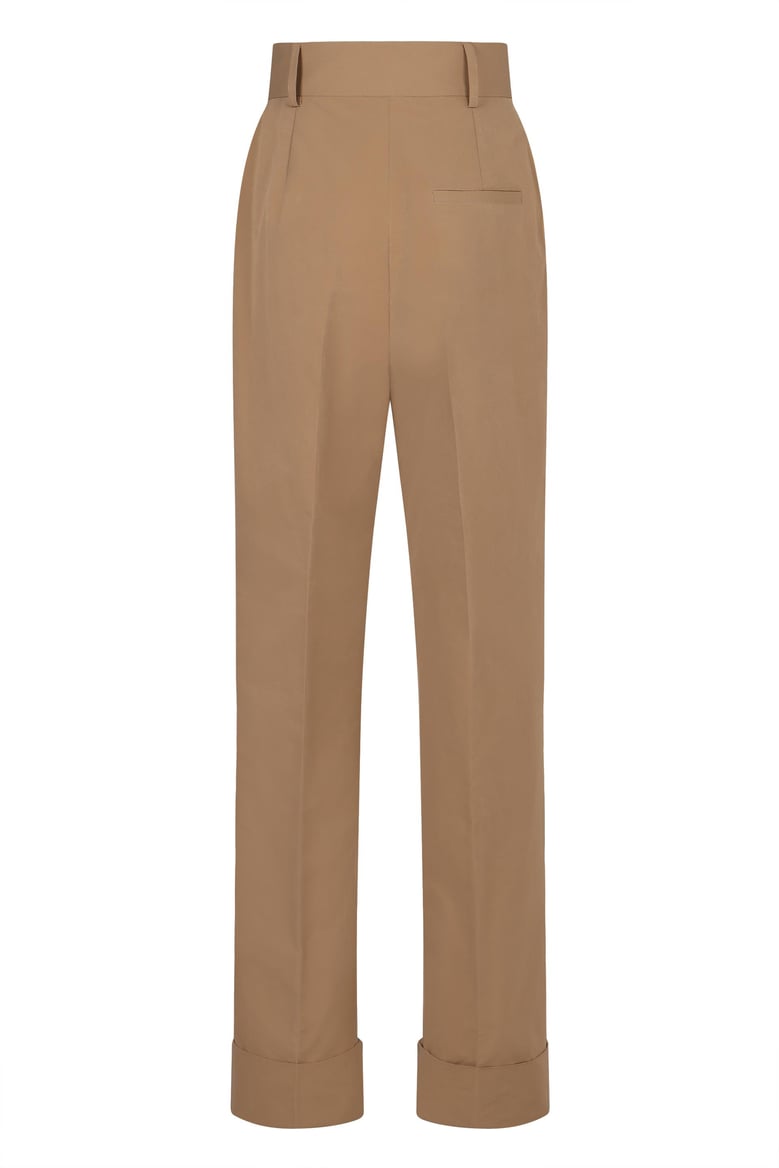 high-waist wide-leg trousers by Selfnex