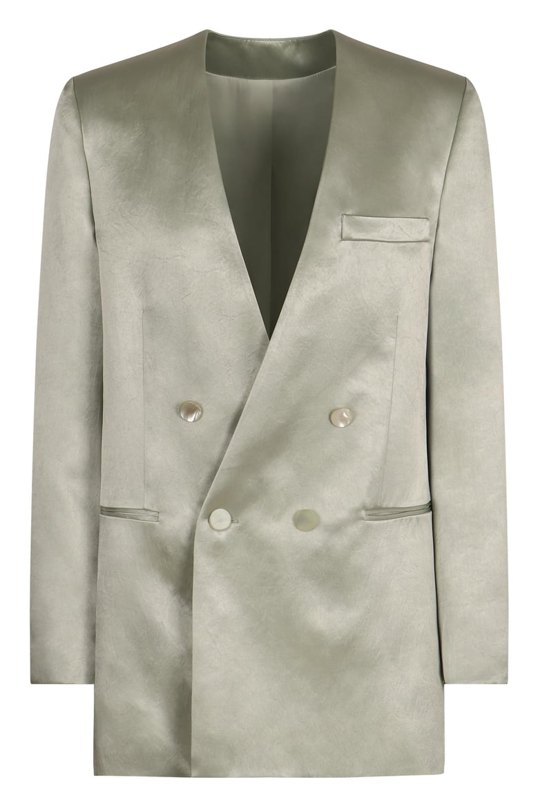 double breasted blazer by Selfnex