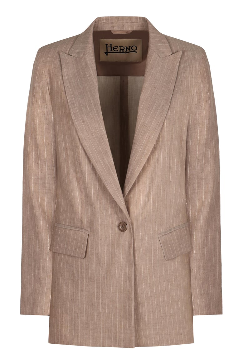 single-breasted one button jacket by Selfnex