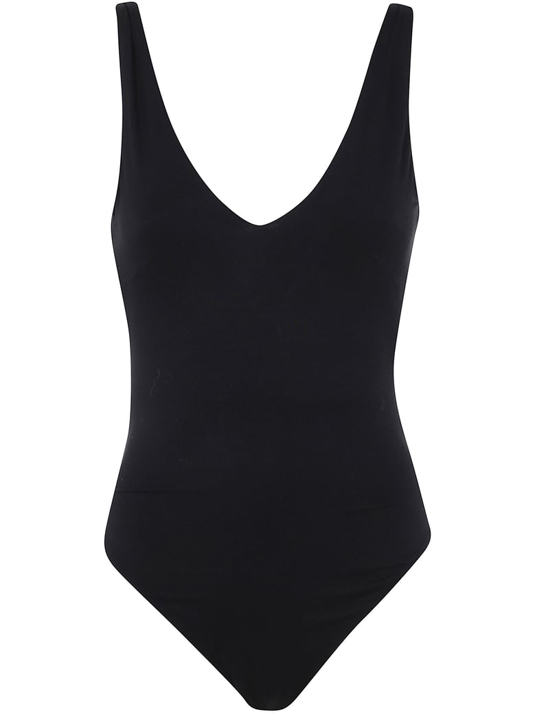 v neck bodysuit by Selfnex