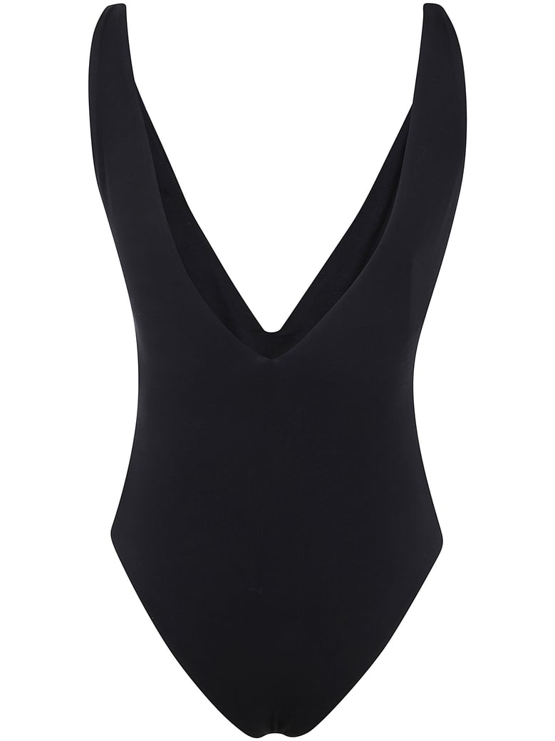 v neck bodysuit by Selfnex