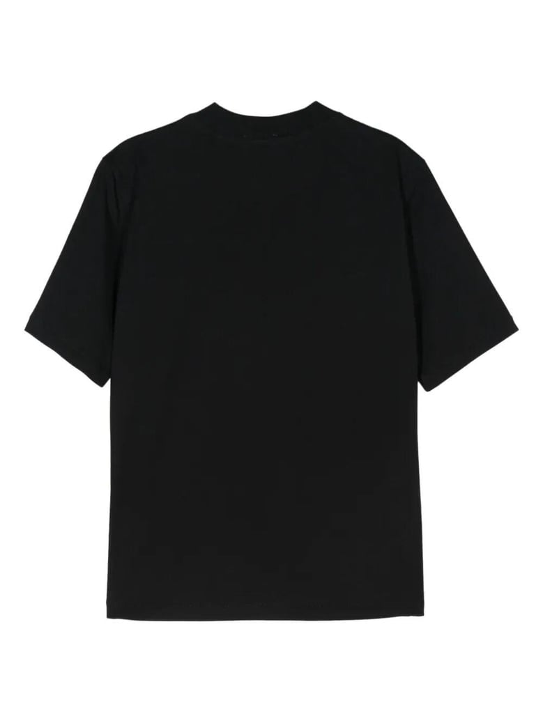 mock neck tee by Selfnex