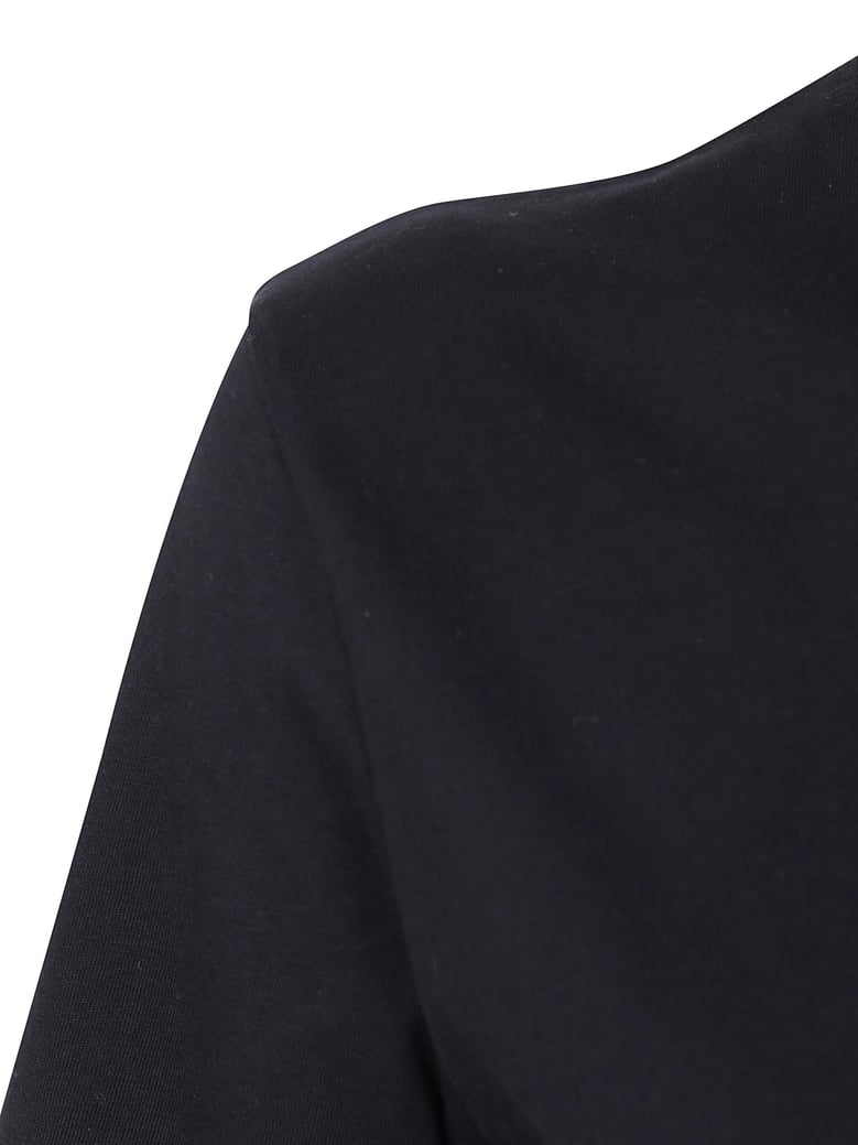 mock neck tee by Selfnex