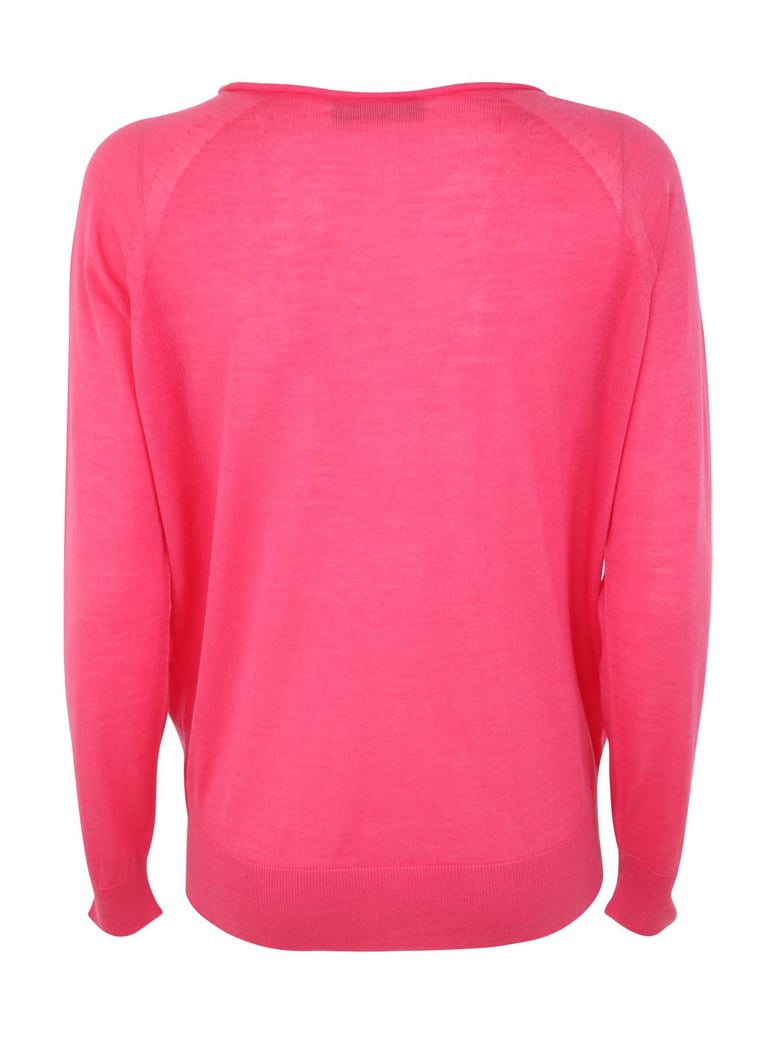 wide neckline pullover by Selfnex