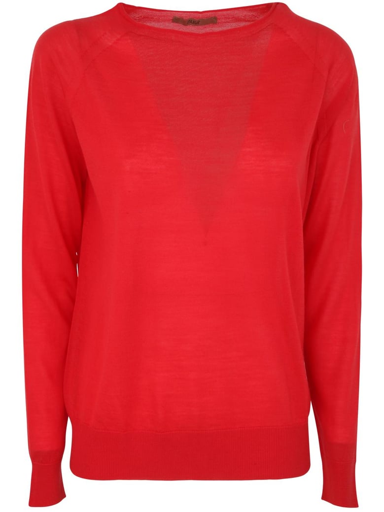 boat neck sweater by Selfnex