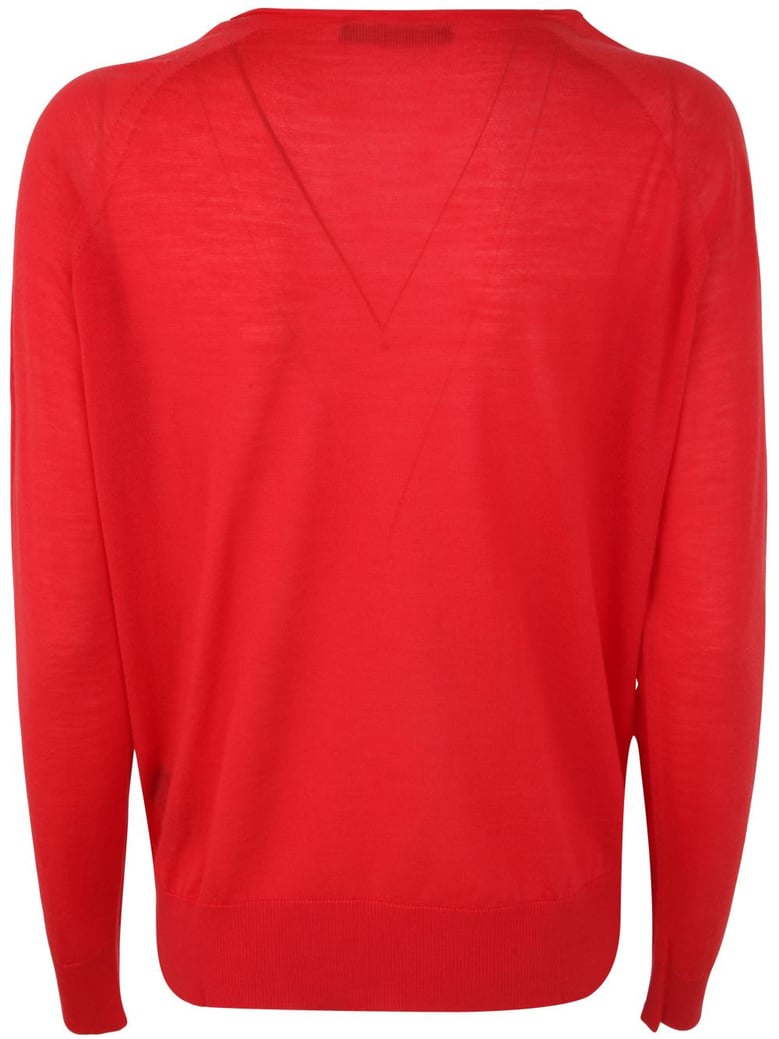 boat neck sweater by Selfnex