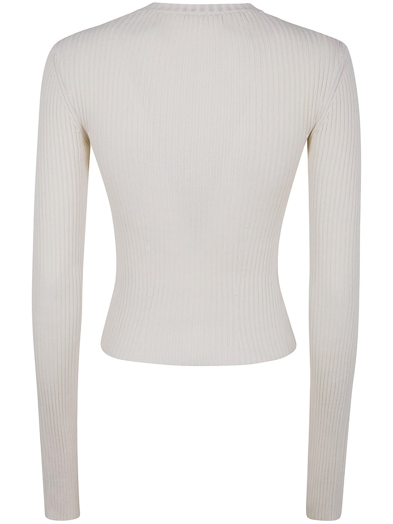 terna cropped zipped cardigan cotton by Selfnex