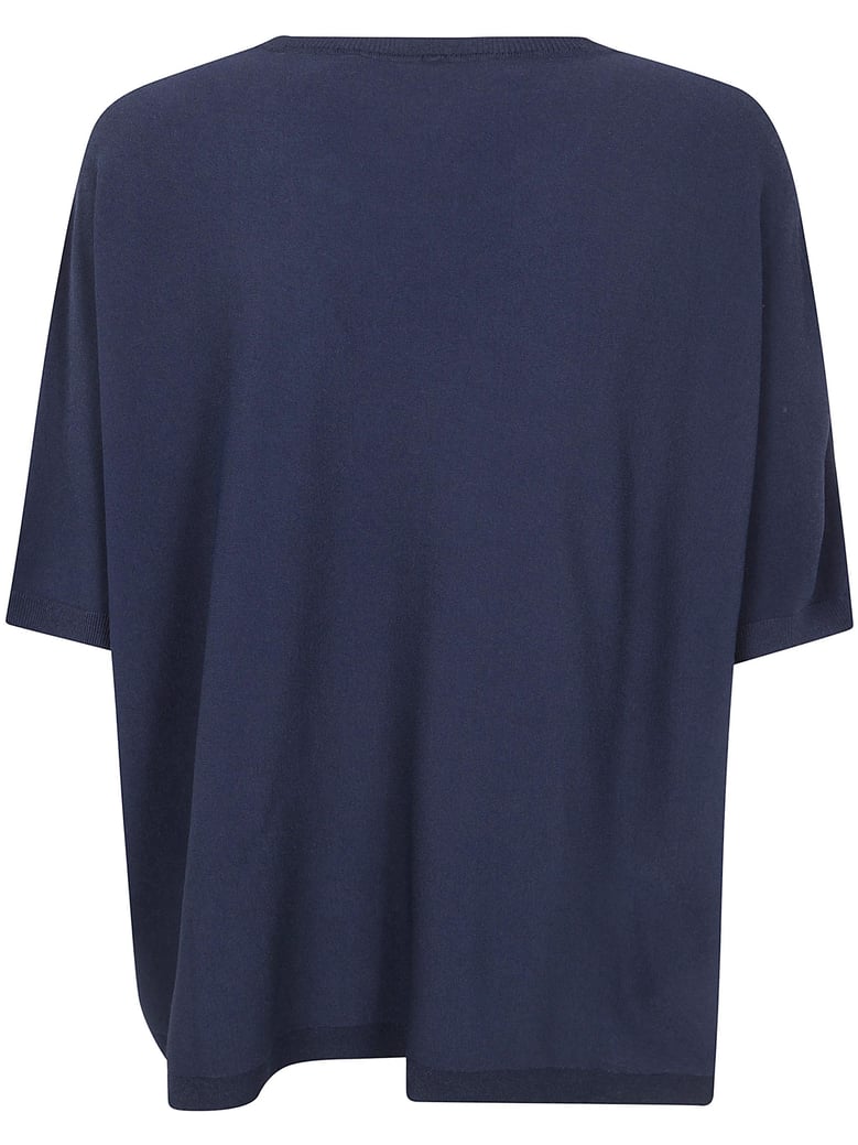 short sleeves oversized round neck by Selfnex