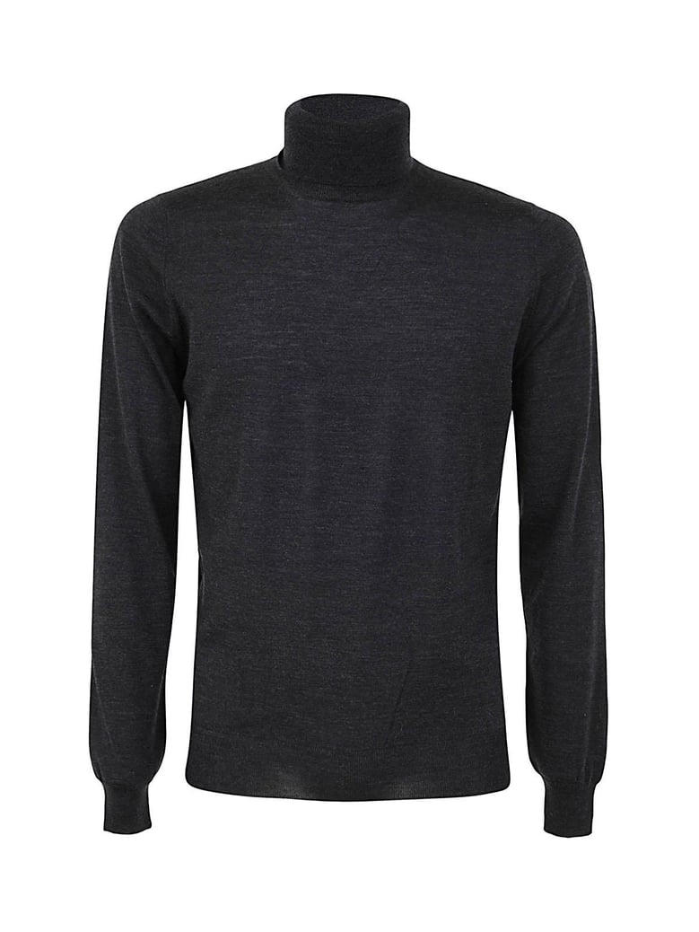 royal merino turtle neck pullover by Selfnex