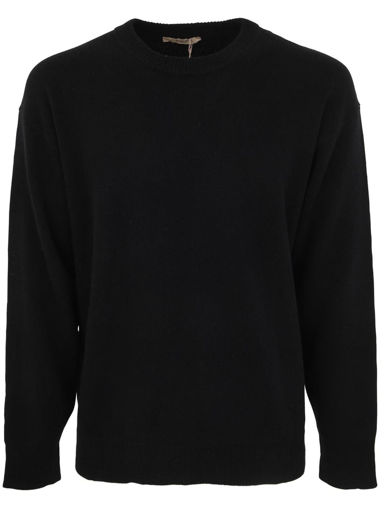 comfort fit long sleeves crew neck sweater by Selfnex
