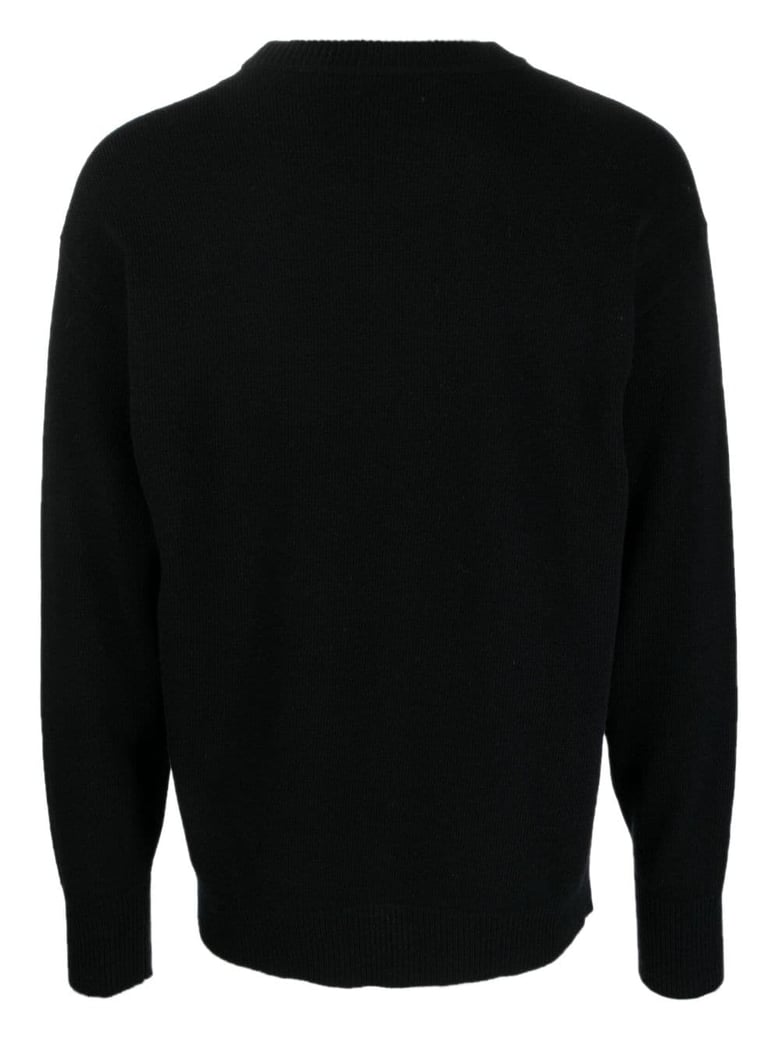 comfort fit long sleeves crew neck sweater by Selfnex
