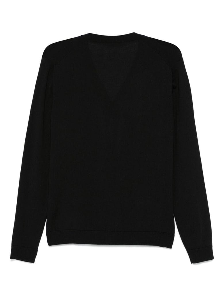 v-neck cardigan by Selfnex
