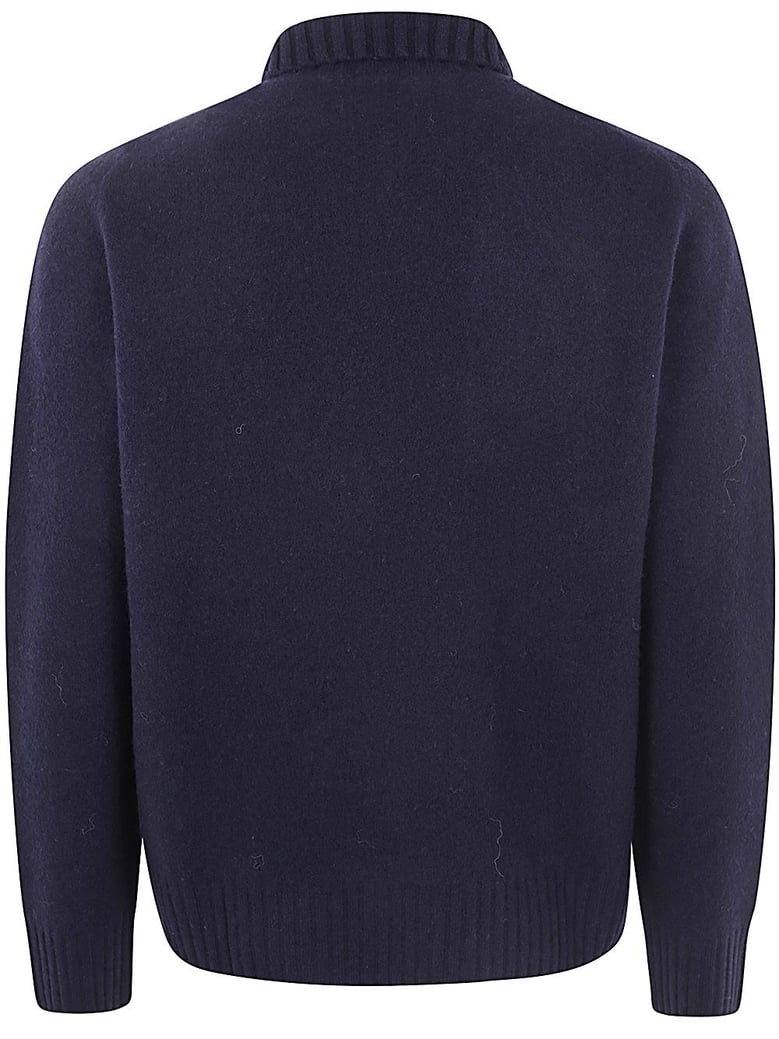 sailor neck pullover by Selfnex