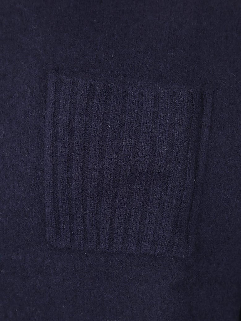 sailor neck pullover by Selfnex