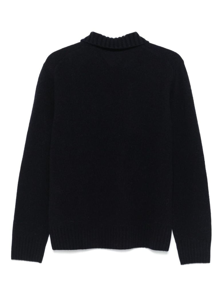 sailor neck pullover by Selfnex