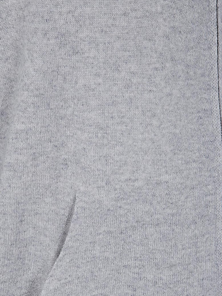 long sleeves cashmere wool full zip hoodie by Selfnex