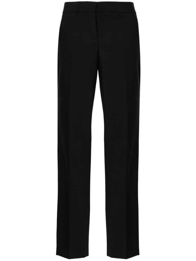straight trousers by Selfnex