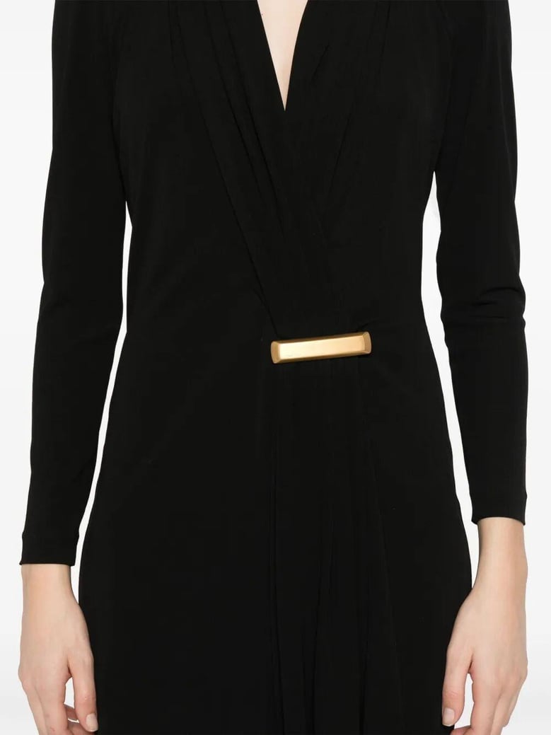 cut and sewn evening dress by Selfnex