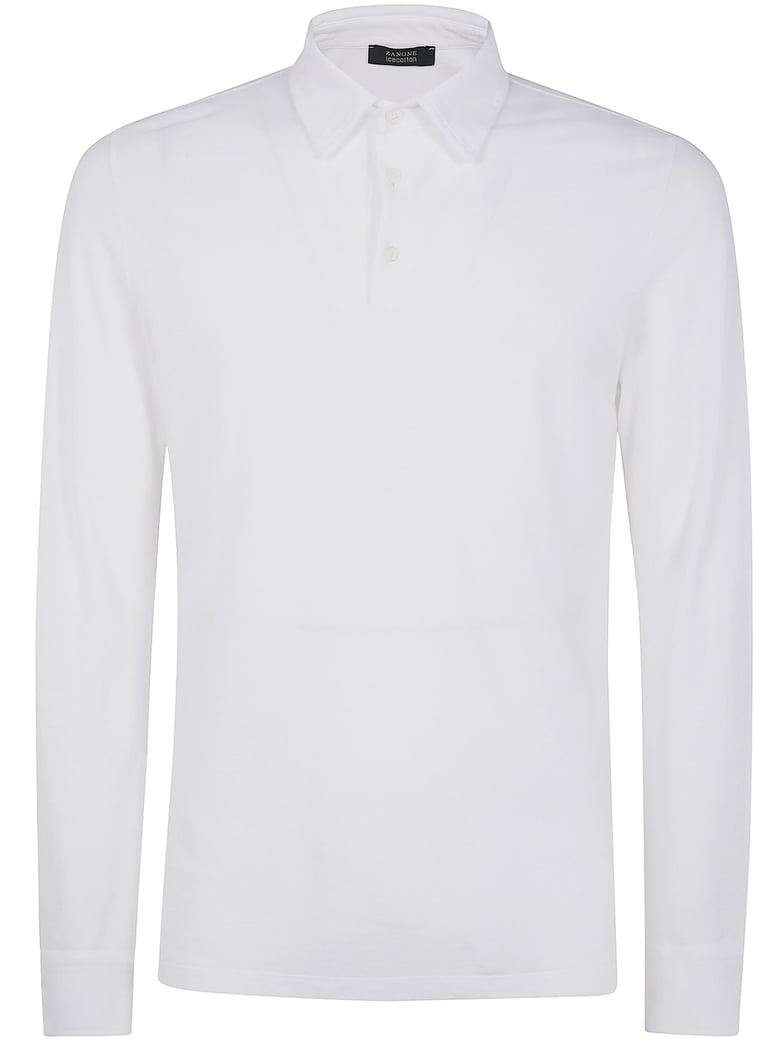 long sleeves polo shirt by Selfnex