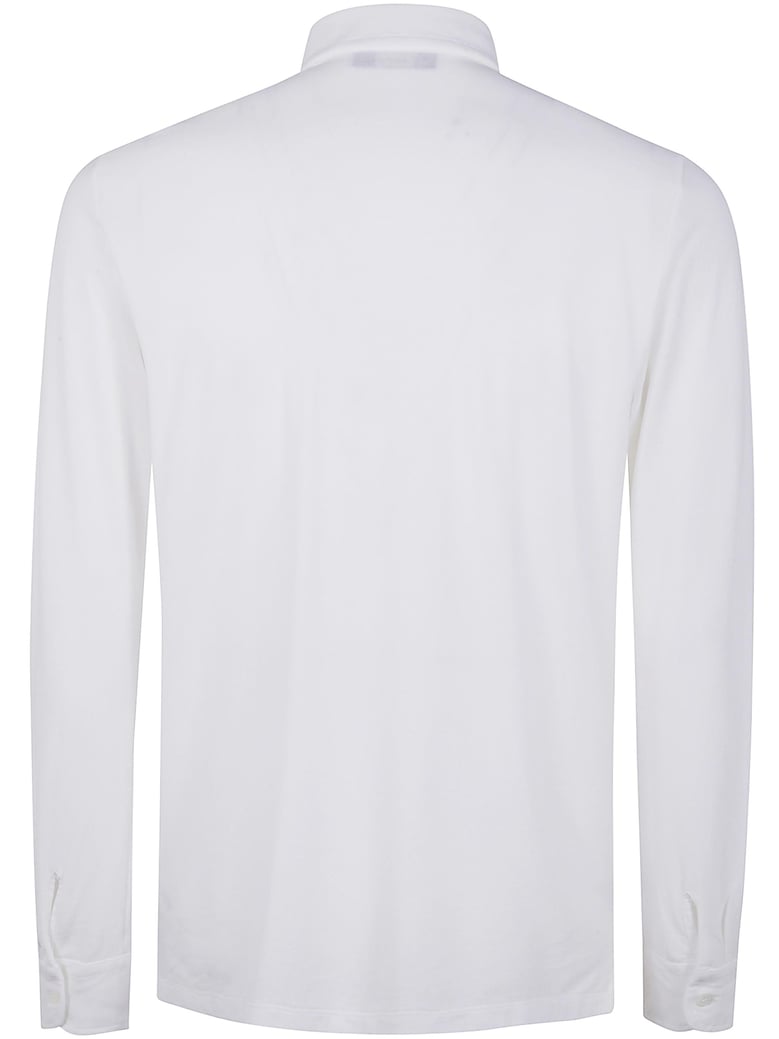 long sleeves polo shirt by Selfnex